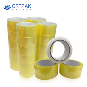 Cinta de embalaje transparente, alta viscosidad y duradera, disponible en múltiples especificaciones y colores, personalizables