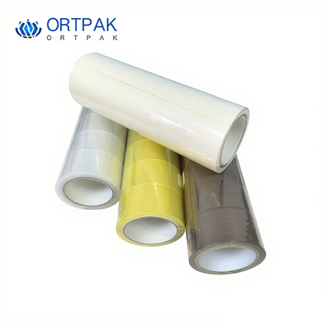 Cinta de embalaje transparente, alta viscosidad y duradera, disponible en múltiples especificaciones y colores, personalizables