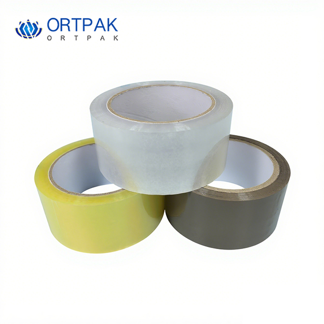 Cinta de embalaje transparente, alta viscosidad y duradera, disponible en múltiples especificaciones y colores, personalizables