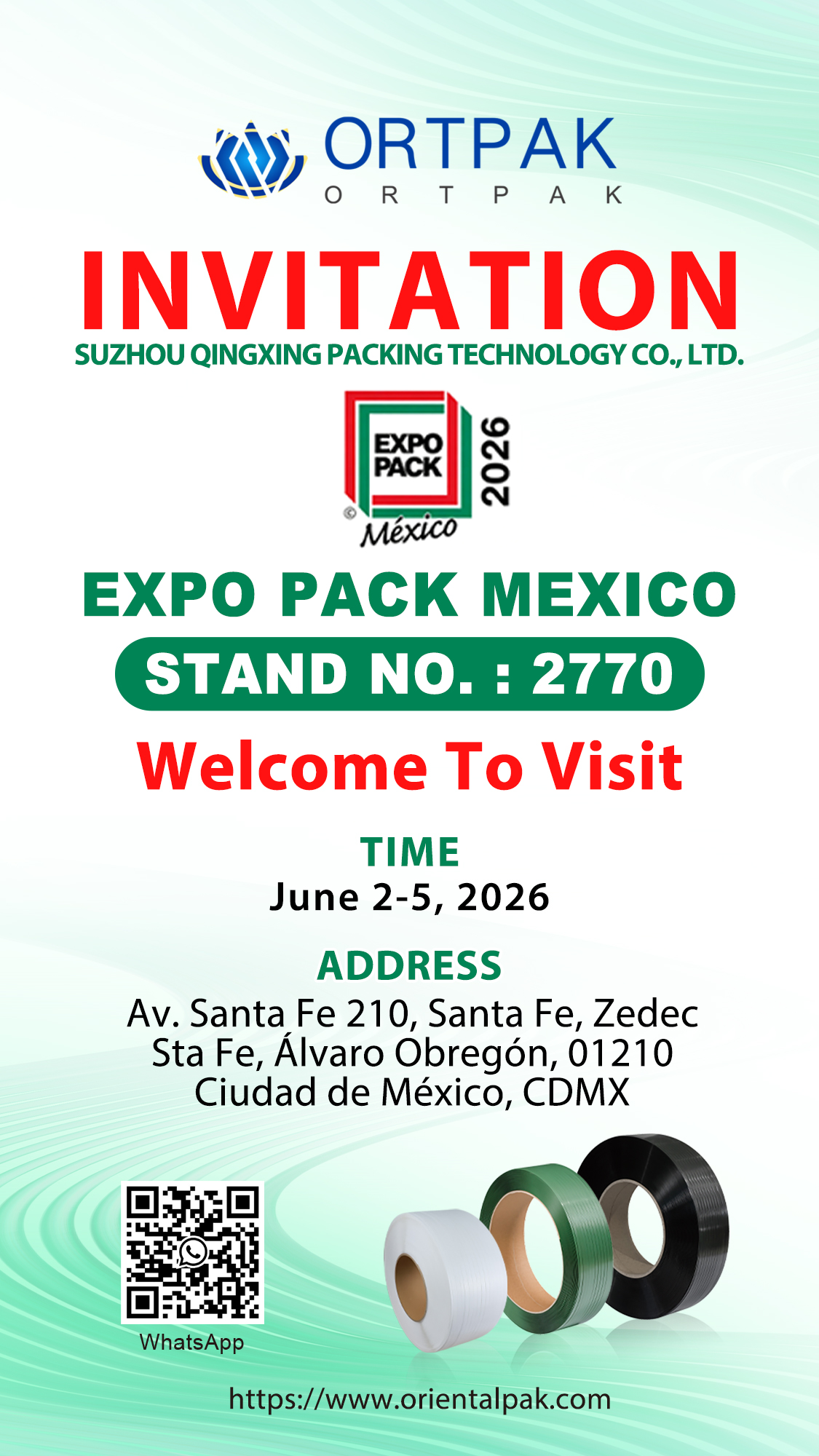 INVITACI&Oacute;N EXPO PACK M&Eacute;XICO 